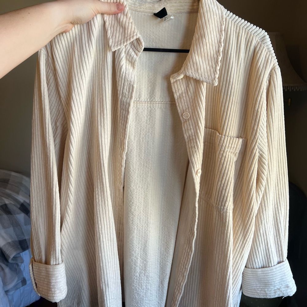 H&M Ribbed Flannel/Jacket